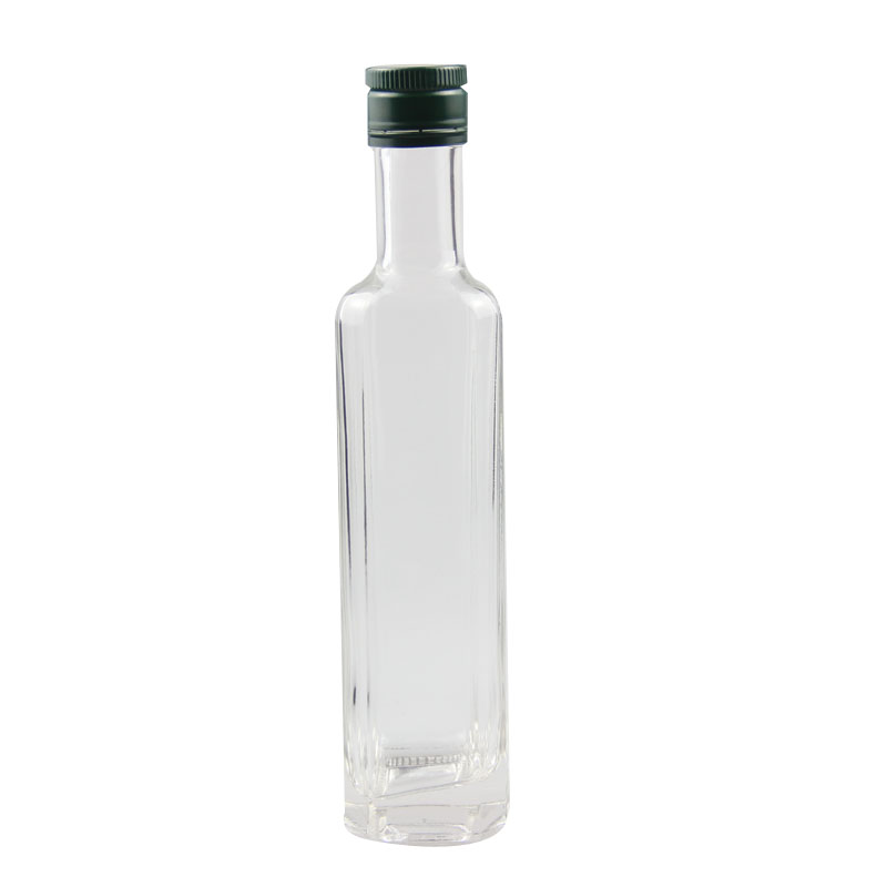 oil glass empty bottle