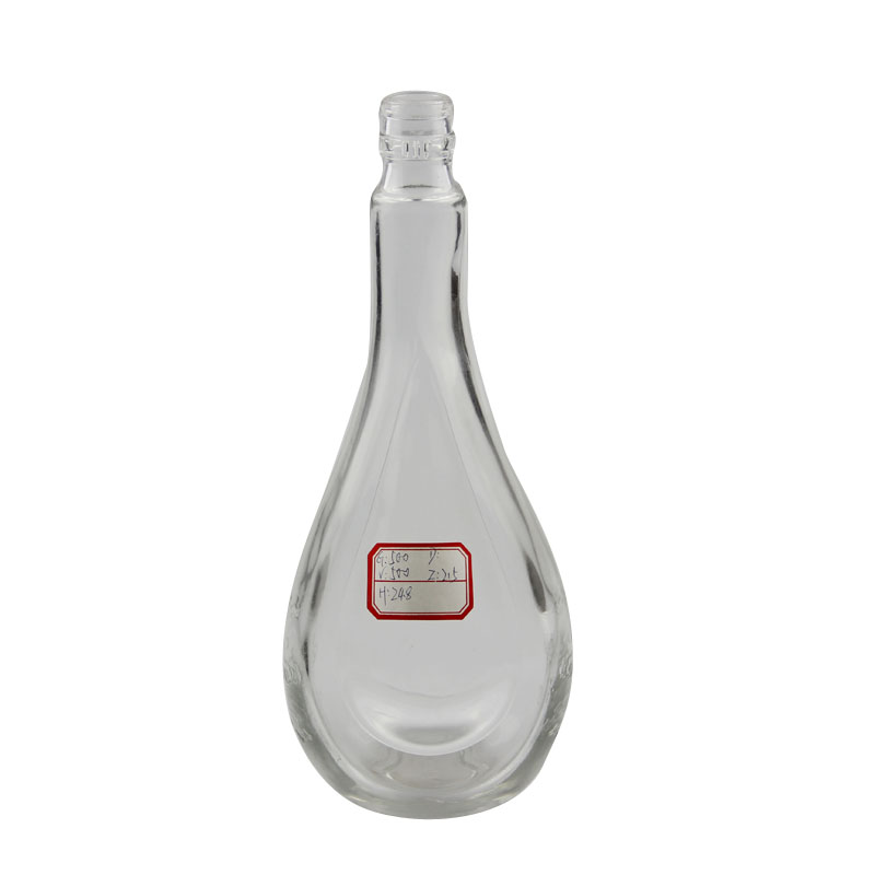  clear cosmetic oilve oil glass bottle 