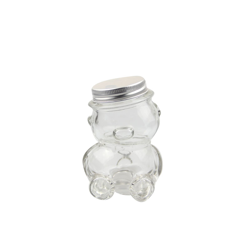 creative bear glass jars with lids