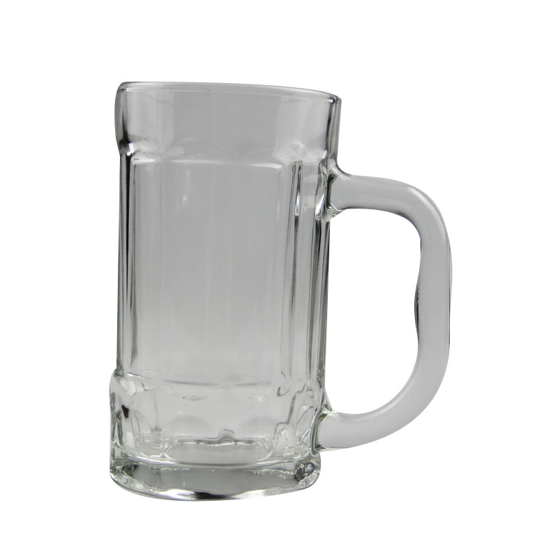Hot Selling Party Suppliers Cheap Clear Beer Glass Mug With Handle