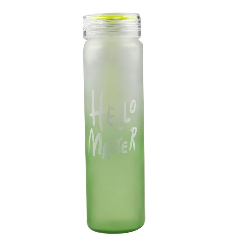hot sell in Korea glass water bottle
