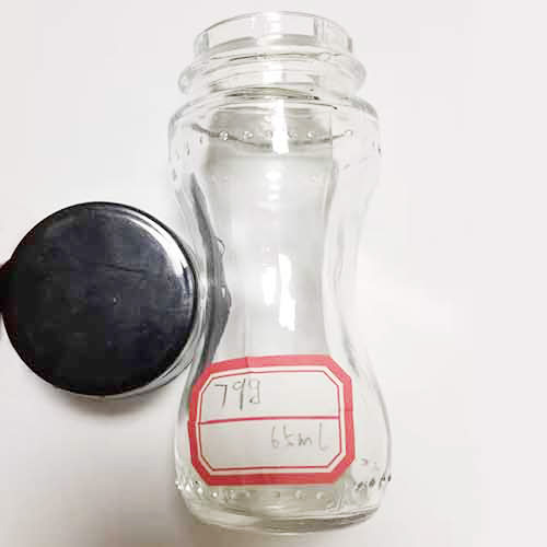 irreversible 65ml pepper and salt grinder Net content 28g pepper bottle 79g