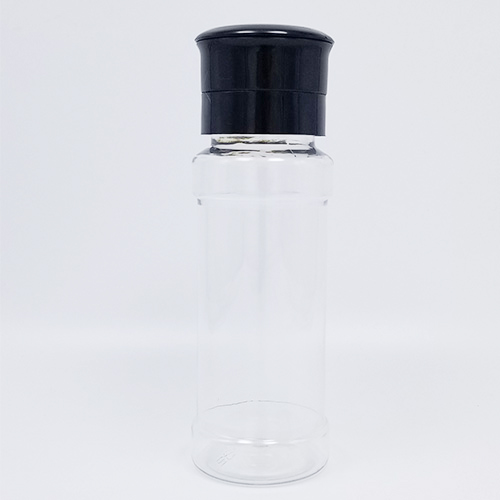 200ml Plastic bottle salt and pepper grinder with ceramic lid