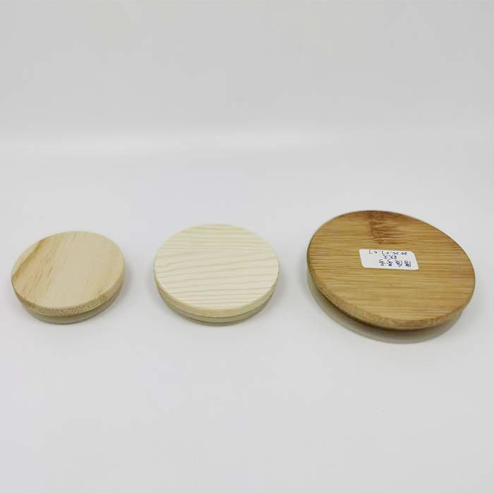 Wooden and bamboo candle lid wholesale LOGO printing