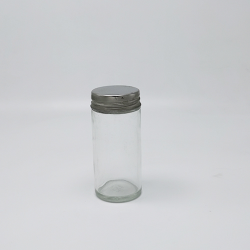 Round pepper powder packaging bottle with lid